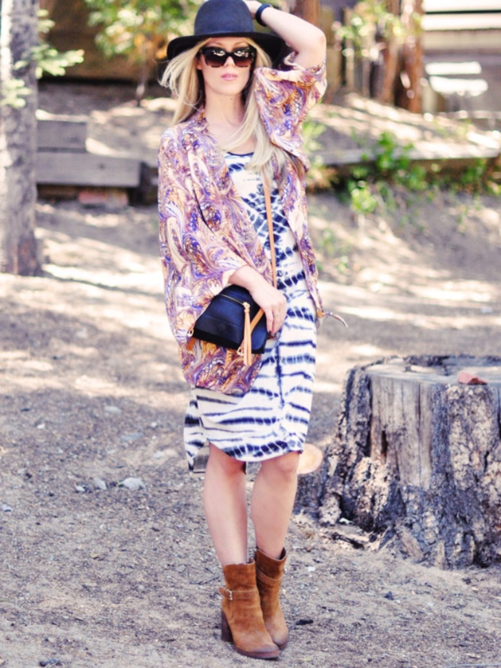 Winter Kate by Nicole Richie Silk Kimono Boho Paisley Jacket Cardigan Robe M - Picture 9 of 13